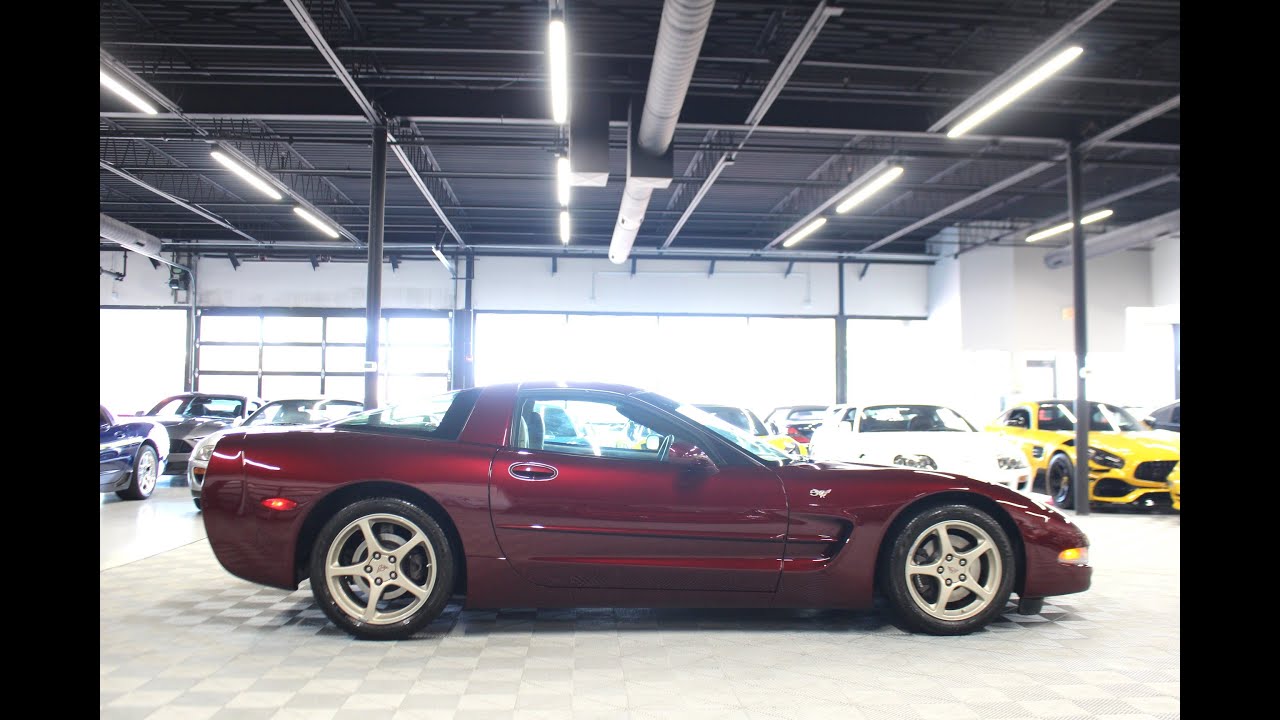 2003 Corvette 50th Anniversary! Dual Roof Package! 6 Speed Manual! Only