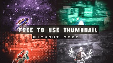 Free To use Thumbnail Without Text | Pubg Thumbnail pack | Pubg Montage edited thumbnail