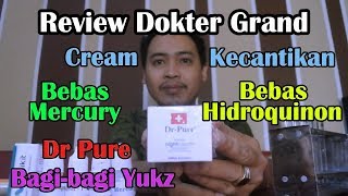 Review Dokter Grand Dr Pure Night Cream Krim Malam Malaysia BPOM