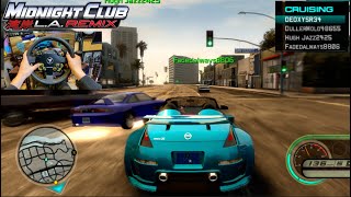 Midnight Club LA Online 2024 - FIRST RACE/CRUISE ONLINE w/Steering Wheel