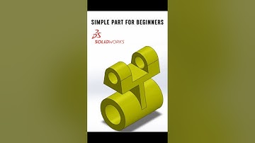 First 3D Part in SolidWorks? Watch This Easy Tutorial!
