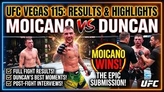 Moicano GOES OFF on Dana White &amp; UFC Apex! | UFC Vegas 115 Full Highlights &amp; Recap