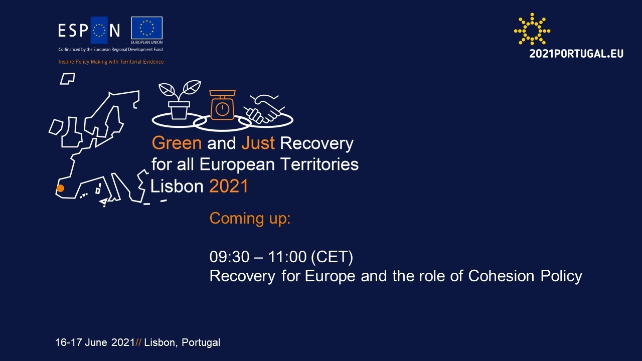 High-level policy debate: Recovery for Europe and the role of Cohesion Policy