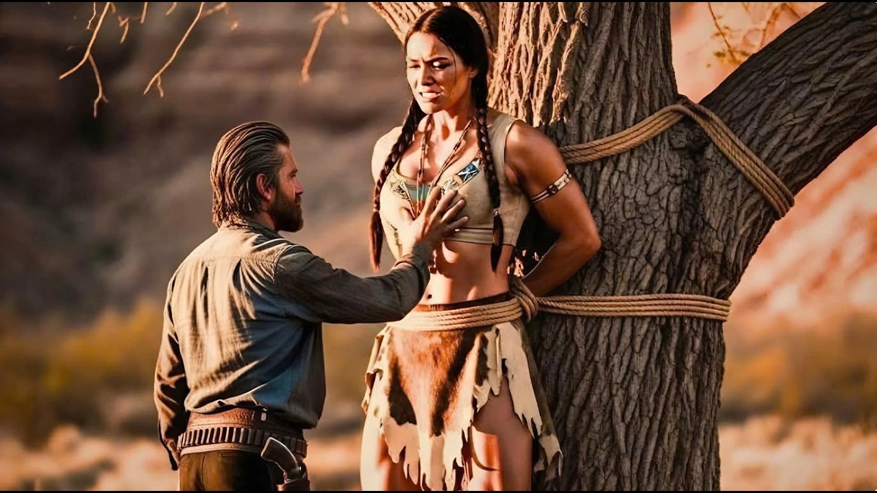 Vaquero frío rescata a una mujer indígena gigante y su corazón late por primera vez.