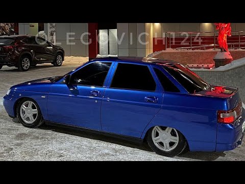 ВАЗ 2110 синий металлик бункер