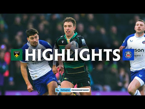 Highlights // Northampton Saints v Bath