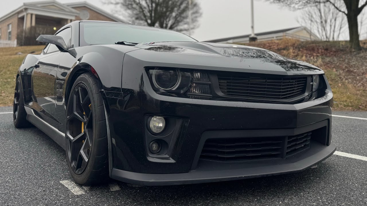 Heritage Grille Install On LSA Camaro ZL1! 