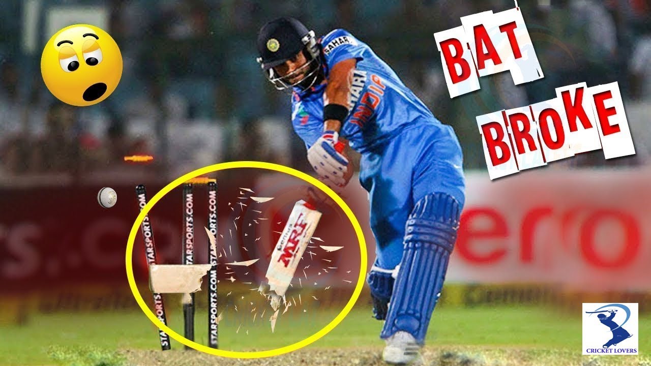 Top 10 Bats Broken Deliveries in Cricket History | Cricket Lovers