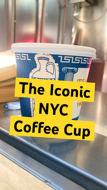 The Iconic NYC Coffee Cup #nyc #nychistory #coffee #greek #didyouknow #fyi #history #newyorkcity