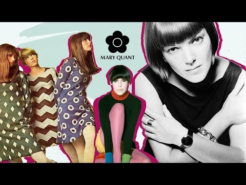 Estilista: Mary Quant (mini-saia, moda jovem, inovações)