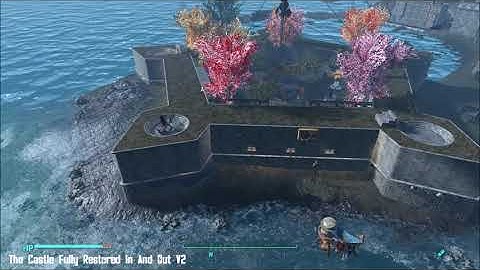 The Castle Fully Restored In And Out V2 - Fallout 4 Home/Settlement Mod #25