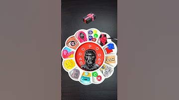 Guess the mixed colors of Squid Game 2  #squidgame2 #squidgame #colormixing #satisfying #asmr #game