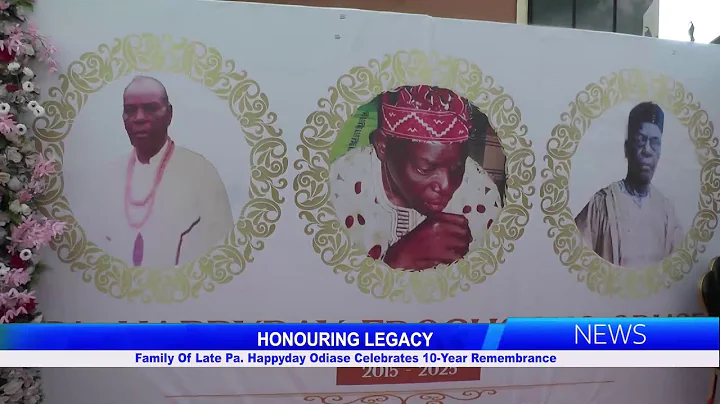 Family Of Late Pa. Happyday Odiase Celebrates 10-Year Remembrance