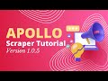 Best Apollo Scraper Tool Version 1.0.5