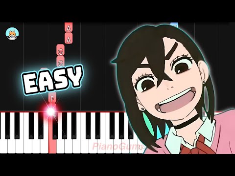 Dandadan Season 2 ED - "Doukashiteru" - EASY Piano Tutorial & Sheet Music