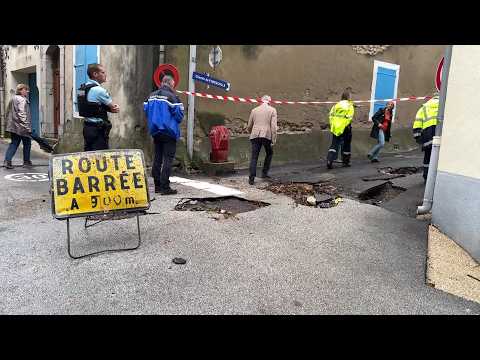 Floods: collapsed walls, devastated streets, no more drinking water, the damage after the storms