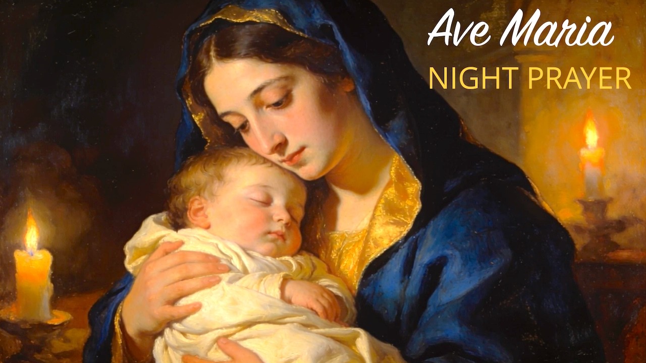 Ave Maria Sacred Cloister Silence — Gentle Female Gregorian Chant for Night Prayer & Peaceful Sleep