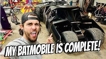 I Built A Batmobile Tumbler pt.5 (FINAL PART)