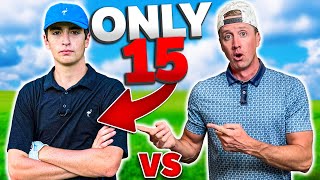 Can a 15 Year Old Beat a Pro?