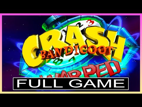 Crash Bandicoot 3: Warped - Full Game - No Commentary - Walkthrough Gameplay