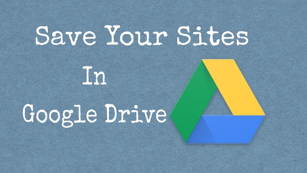 How To Create And Save Your Website In Google Drive YouTube how-to-create-and-save-your-website-in-google-drive-youtube