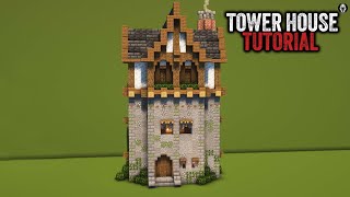 Minecraft Tower House Tutorial