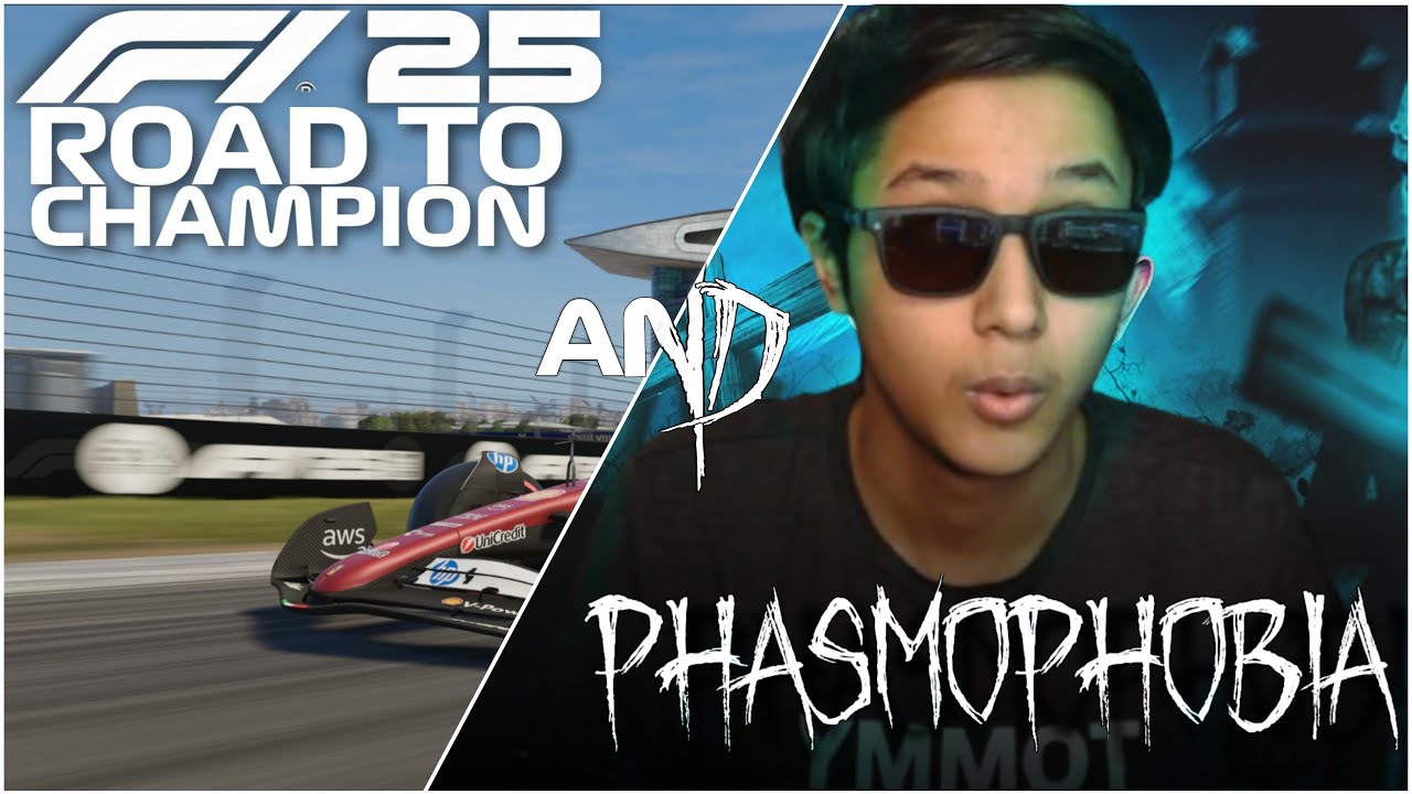 F1 25 SPAINSH GP AND PHASMO LIVE 🔴