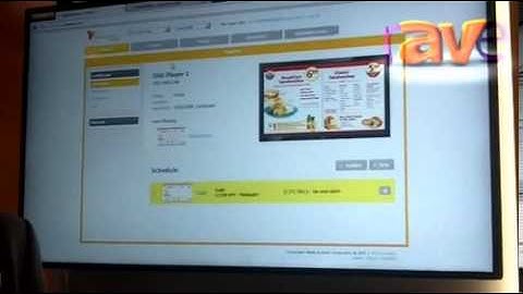 DSE 2013: Convergent Media Systems Demos Prodokol Collage Hosted DS Solution for QSR Applications