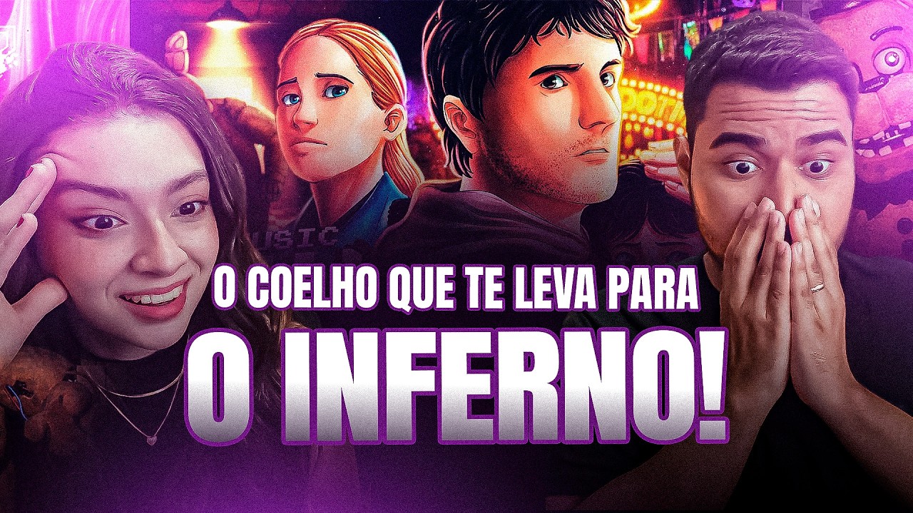 CASAL REAGE: Sigam o Coelho | Five Nights at Freddy's: Pesadelo Sem Fim | Papyrus da Batata