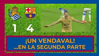 ⚽️ REAL SOCIEDAD 1 - BARÇA 4 ⚽️ THE ANSU FATI - LEWANDOWSKI CONNECTION IS STARTING TO WORK VERY WELL