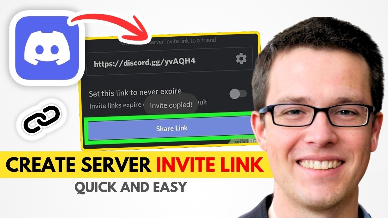 Make Custom Discord Server Invite Links | Step By Step - YouTube