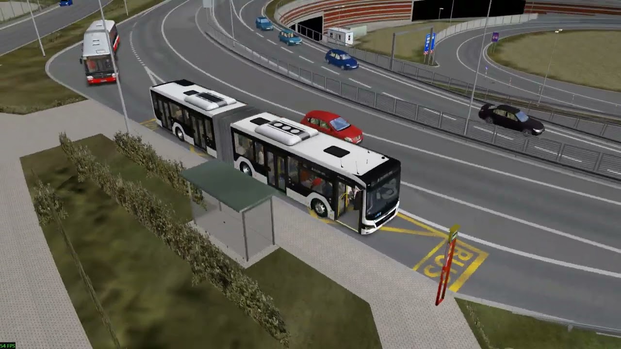 OMSI 2 - Prague Citybus 180 Dejvické - Sídlište Repy / MAN Lion's City 18C