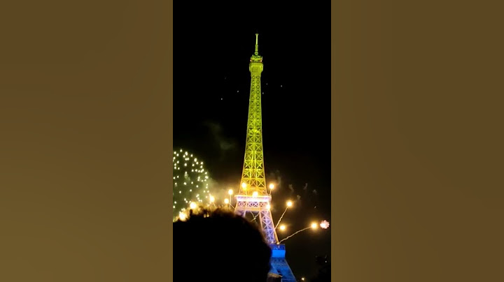 New Year Fireworks in Paris | BastilleDay Eiffel Tower Fireworks | NEW YEAR’S EVE FIREWORK In Paris
