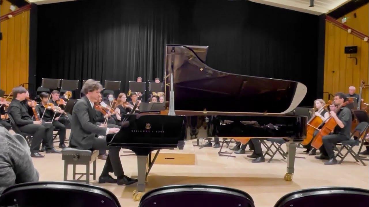 Beethoven Piano Concerto No. 2, 2nd mov. Vid Homsak Imperial College London YouTube