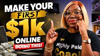How to Make Your First $1k Online