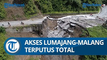 Penyebab Jalan Piket Nol Candipuro Lumajang Ambles Hingga Sebabkan Akses Lumajang-Malang Putus