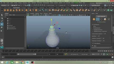 Maya 2020 tutorial - Introduction to Maya Tension deformer tutorial for beginners