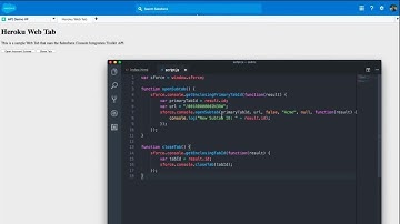 Lightning: Console JavaScript API