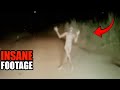 When a scary unknown beast was captured on trail cam  mega compilation