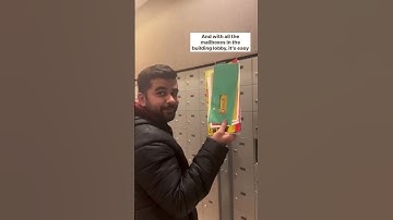 This is how condo residents collect their mails in canada #canadianthings #toonietalkscanada #canada