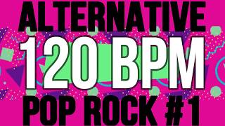 120 BPM - Alternative Pop Rock #1 - 4/4 Drum Track - Metronome - Drum Beat