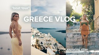 Turning Twenty Three and 7 Day Greece Travel Vlog | Villa Tours, Santorini, Trying New Food
