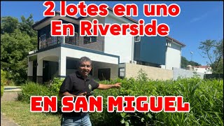 BEAUTIFUL LOT FOR SALE, RIVERSIDE, SAN MIGUEL #ELSALVADOR..