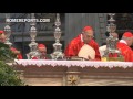 Mass to elect Pope being inside St. Peter's Basilica