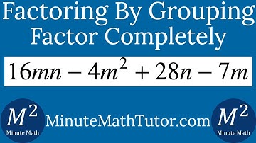 Factor 16mn-4m^2+28n-7m