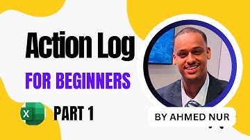How to create an Action Log using Microsoft Excel in 2025