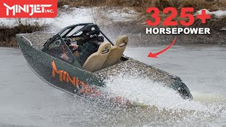 Testing Our Fastest 11Ft Boat - Ride With The 325Hp Minijet Frontier