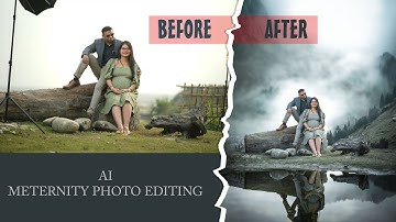 POWER OF AI # CREATE PRE-WEDDING & MATERNITY PHOTO BACKGROUND