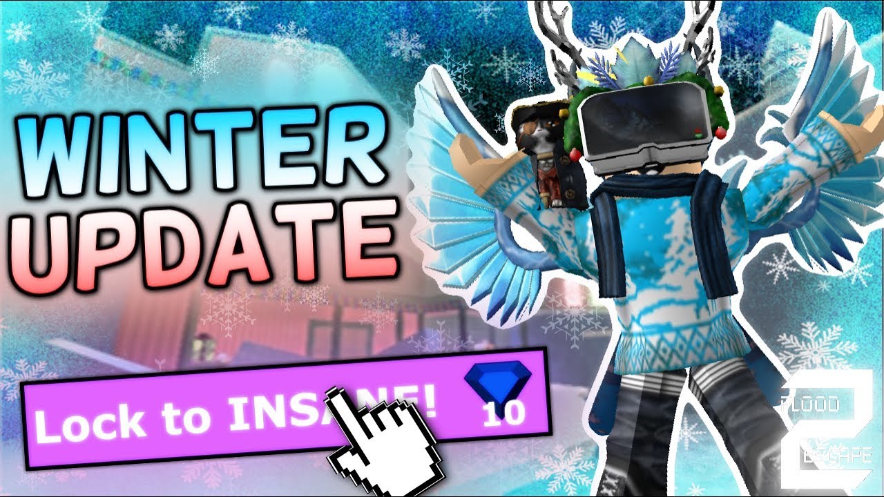 Flood Escape 2 Winter Update Is Here Roblox Youtube - roblox february 2019 gamescoops your games feed