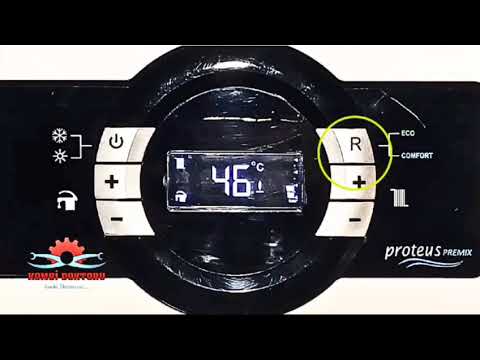Eca Proteus Premix Kombi resetleme nasıl yapılır ? | Eca Kombi arıza kodları